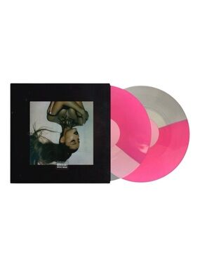 SEALED Ariana Grande Thank U, Next PINK/CLEAR SPLIT 🩷🤍 2LP Limited Vinyl